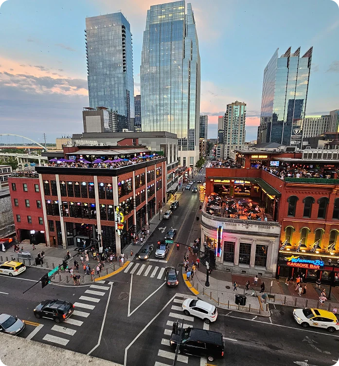 Downtown Nashville Tennessee